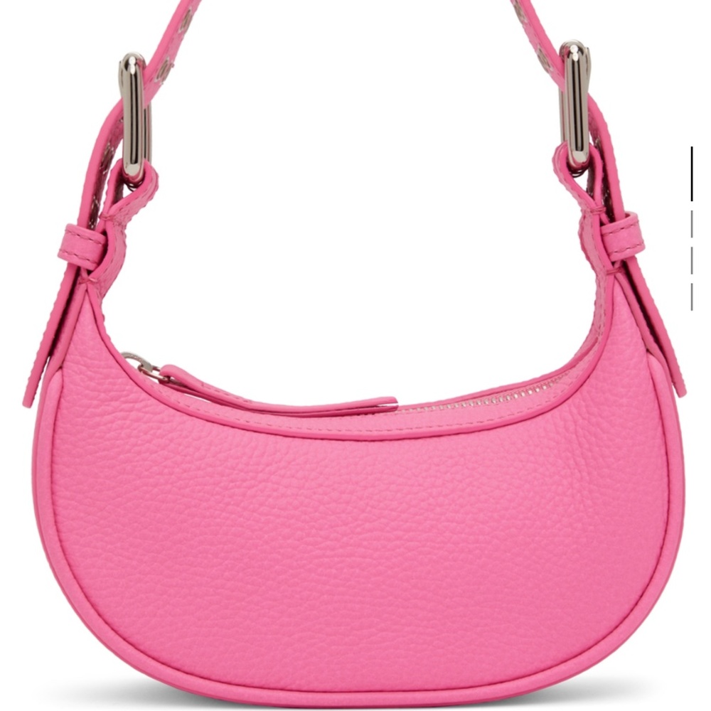 BY FAR - Pink Mini Soho Bag